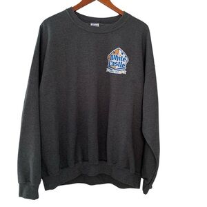 Gildan White Castle Original Slider Men's Gray Sweatshirt Size XL
